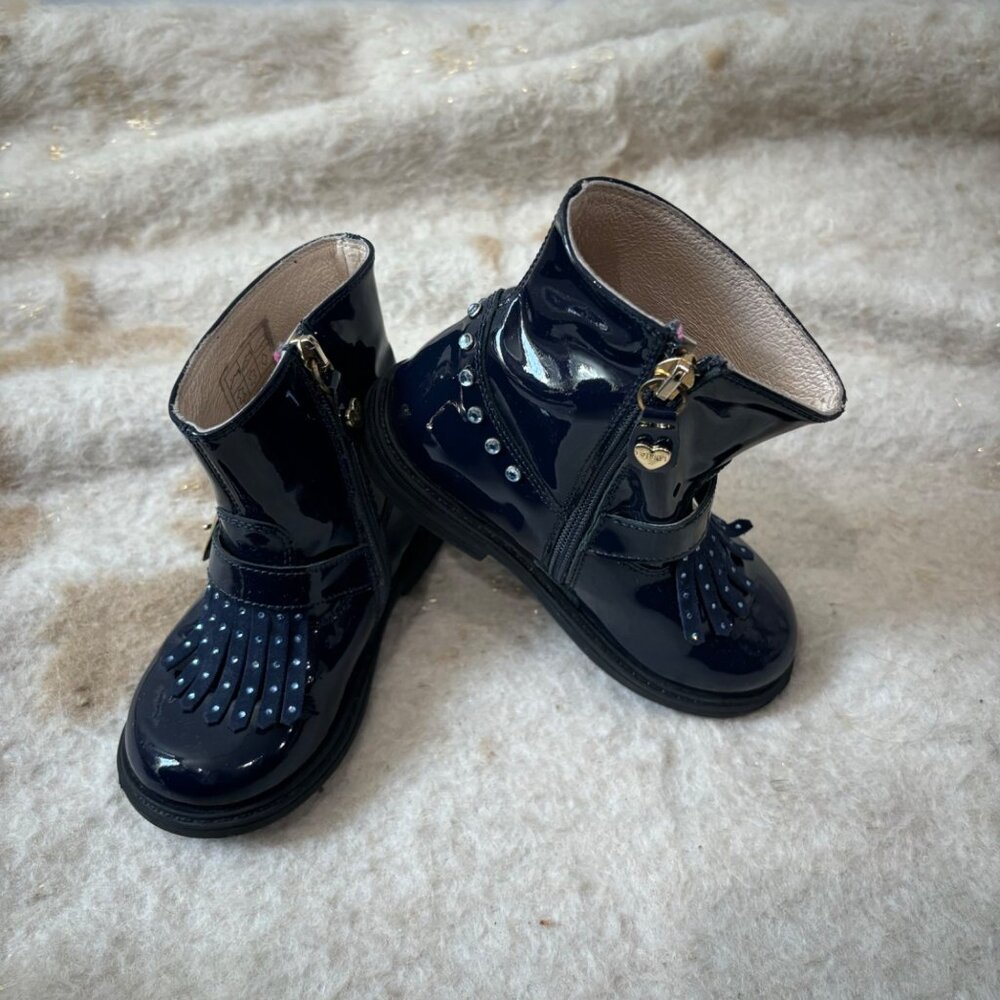 Twinset Kids Navy Boots